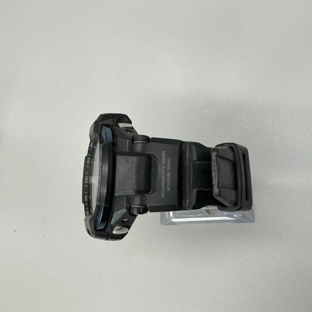 Casio G-Shock GA-1000 Mens Watch 52mm Black Blue Digital Twin Sensor New Battery